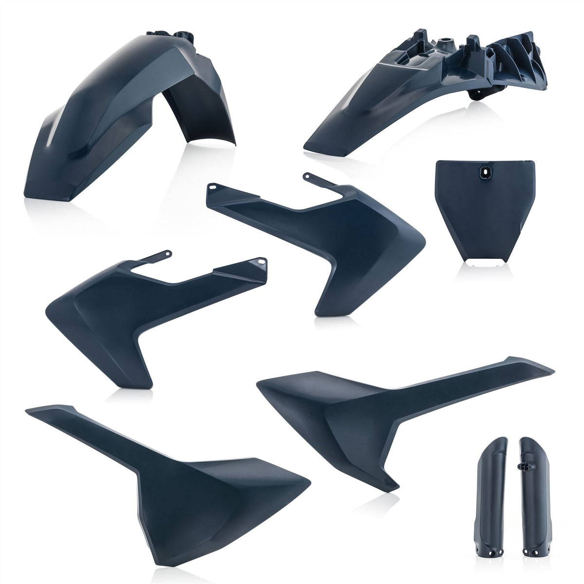 Acerbis Plastic Kit White 2 For Husqvarna FE 501 2026-2027