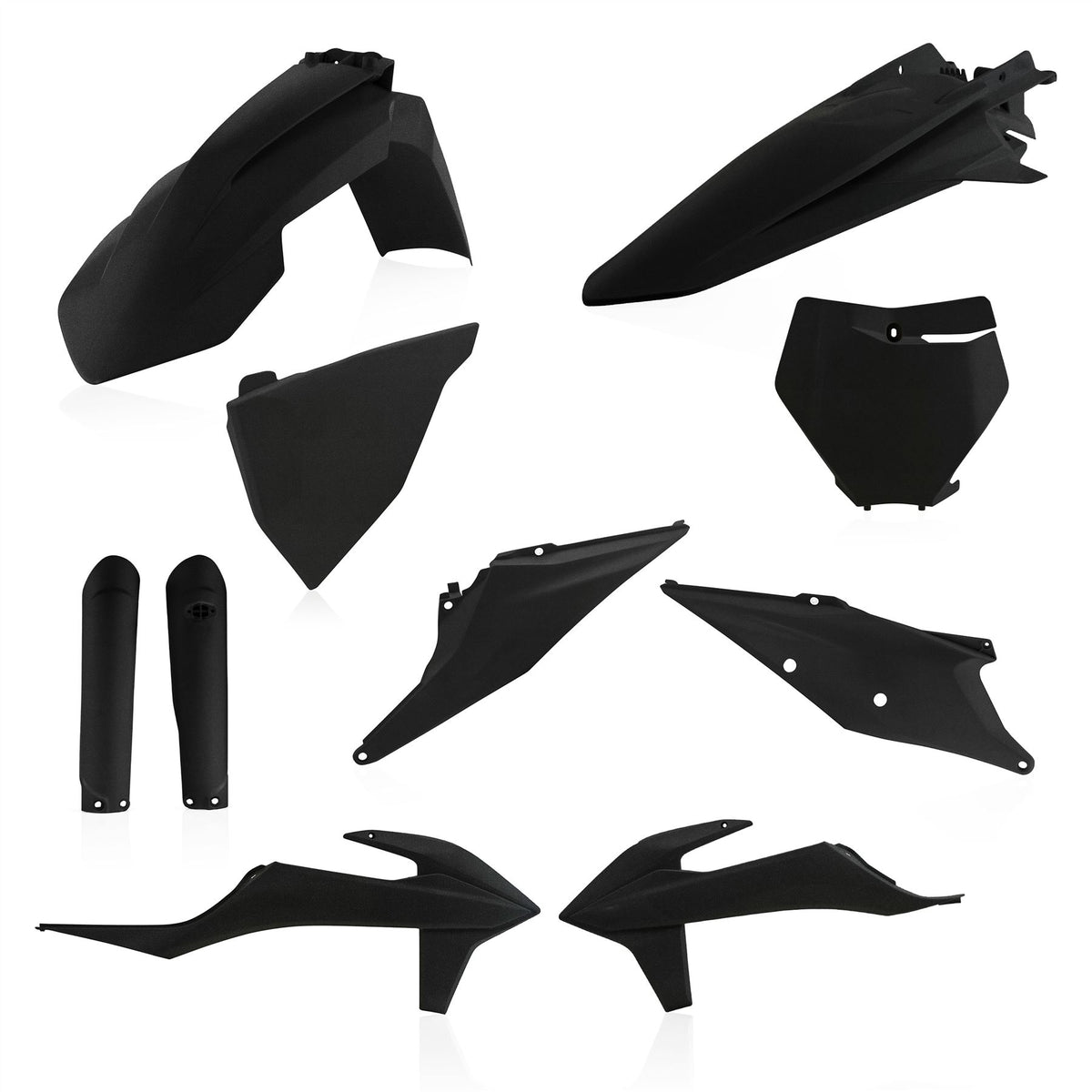 Acerbis Full Plastic Kit Metallic Black 0023479.092