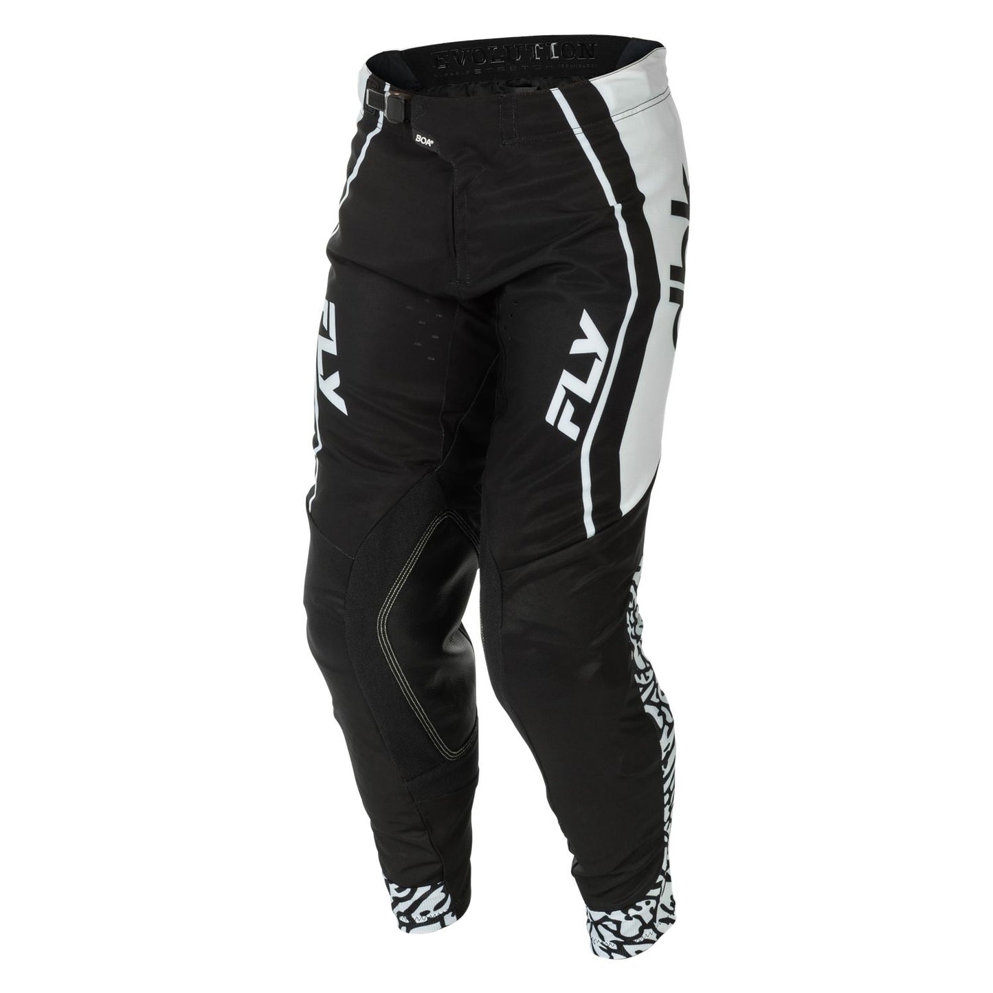 Fly Racing 2026 Motocross Pants Evolution DST Black White Red