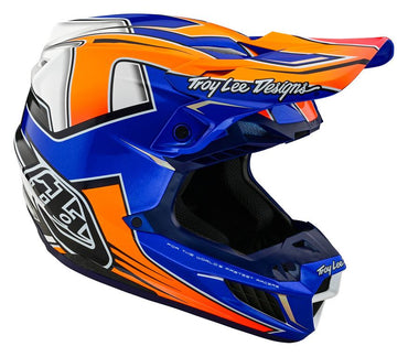 Troy Lee Designs 2025 SE5 Composite Helmet Efix Blue