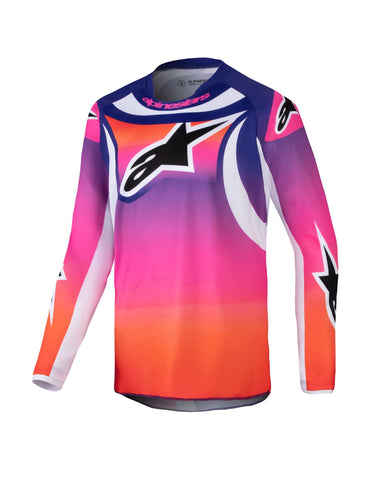 Alpinestars 2025 Racer Wurx Youth Motocross Combo Kit Multicolour White