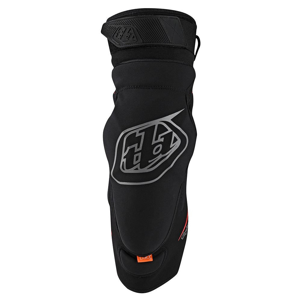 Troy Lee Designs 2025 Motocross Raid Knee Guards Solid Black