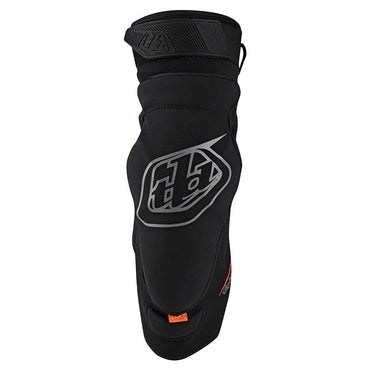 Troy Lee Designs 2025 Motocross Raid Knee Guards Solid Black