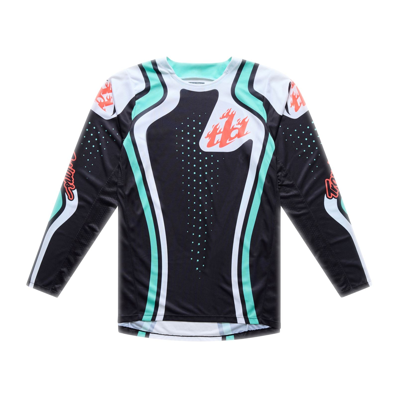 Troy Lee Designs Spring 2026 GP Pro Roller MX Jersey Black Teal