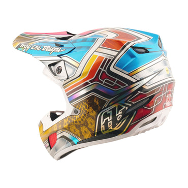 Troy Lee 2026 Motocross Helmet SE5 Carbon Lowrider Silver