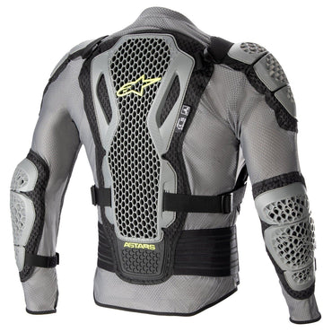 Alpinestars 2026 Bionic Action V2 Protection Jacket Grey Black Yellow Flou