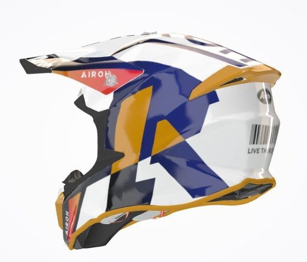 Airoh Helmet Twist 2.0 Lift White Gloss