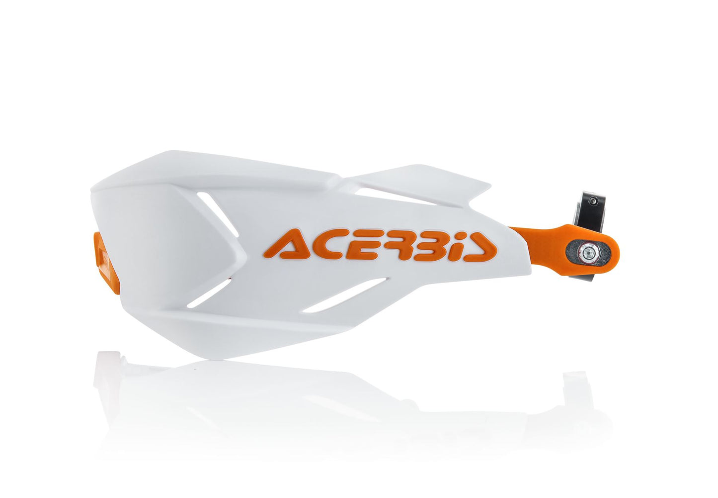 Acerbis X-Factory White Orange Handguards Husqvarna TE 300 2014 - 2017 & 2024