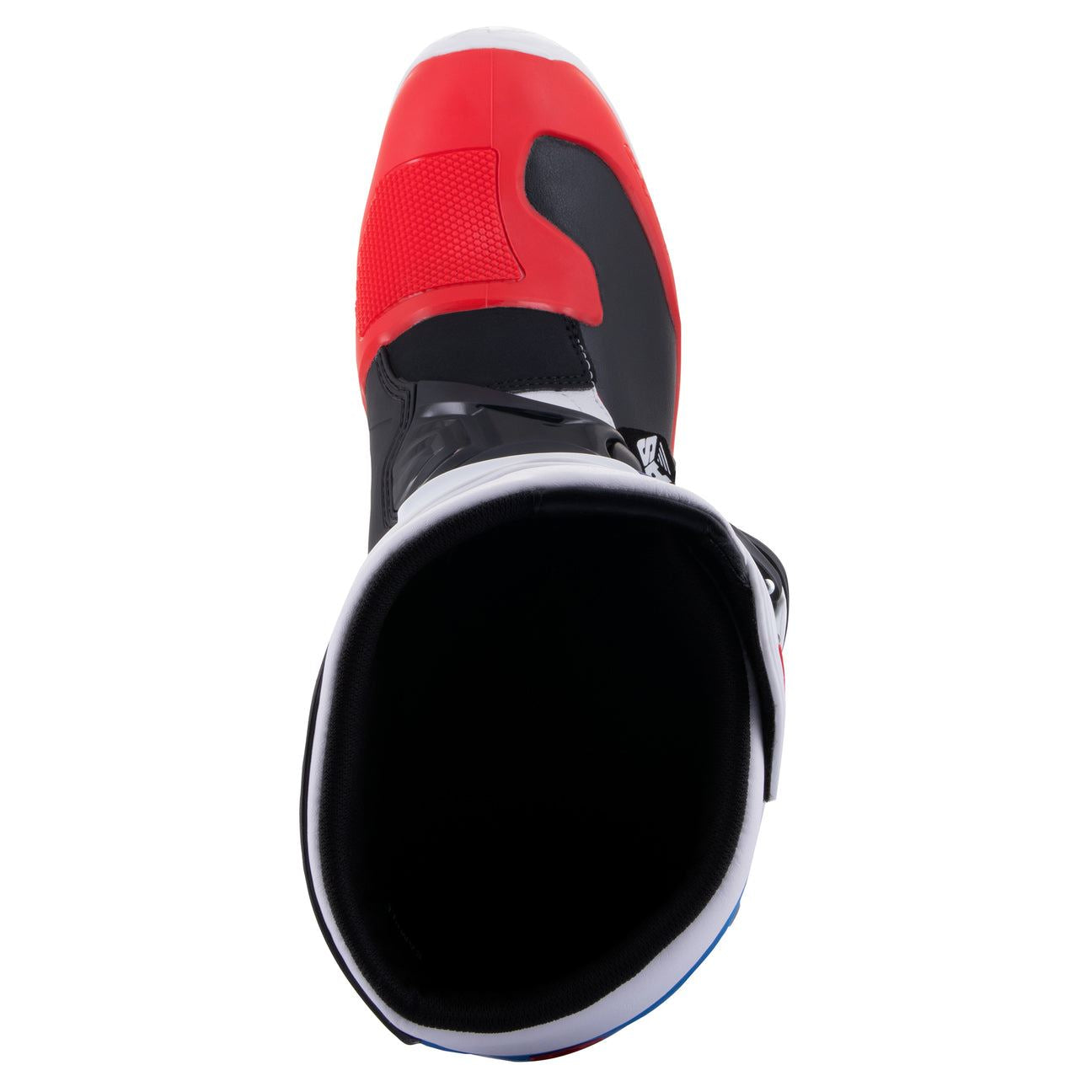Alpinestars 2026 Tech 3 Motocross Boots White Bright Red Dark Blue