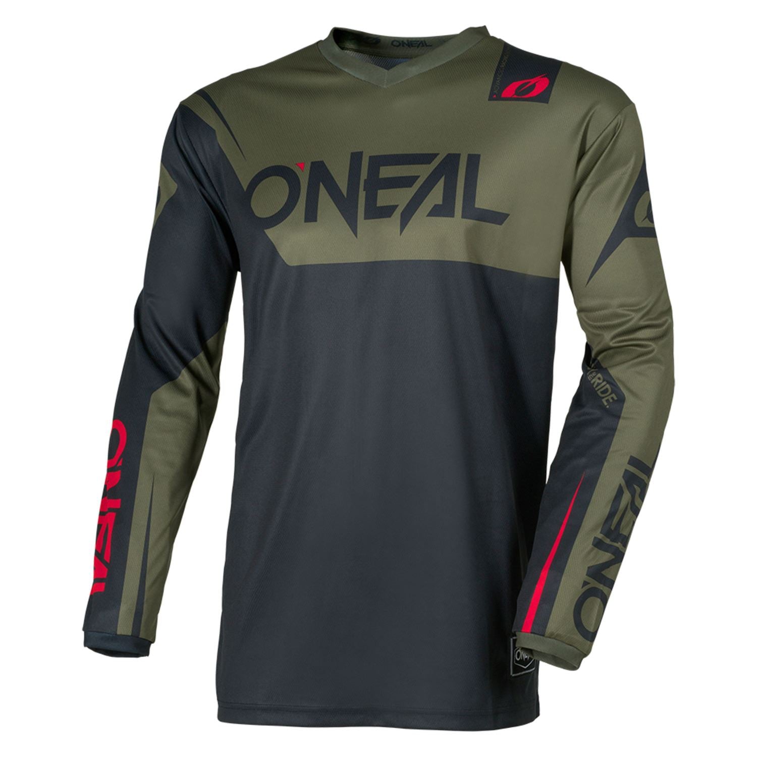 O'Neal 2026 Element Racewear Black olive MX Jersey