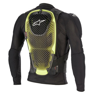 Alpinestars 2025 Bionic Pro V2 Protection Jacket Black Yellow Flou