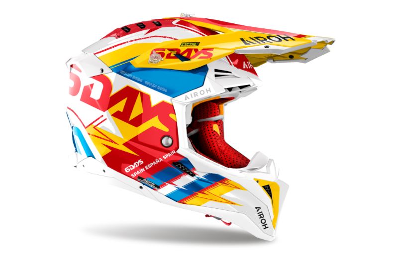 Airoh 2024 Helmet Aviator 3 Six Days Spain Limited Edition