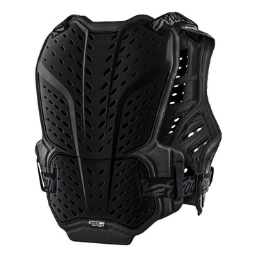 Troy Lee Designs 2025 Rockfight Solid Black Chest Protector