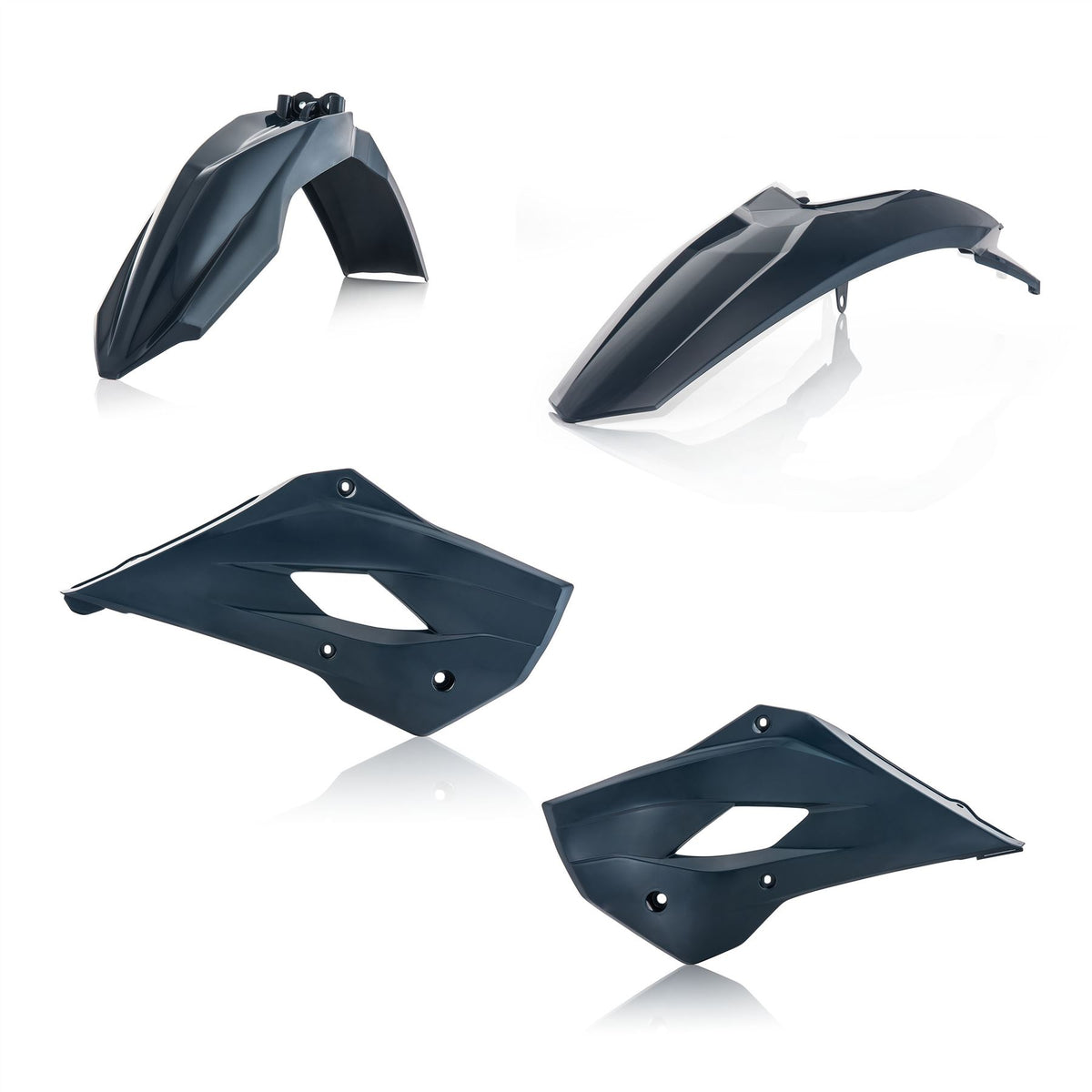 Acerbis Lower Fork Covers Green 3 Teal For Husqvarna TE 300I 2018-2023