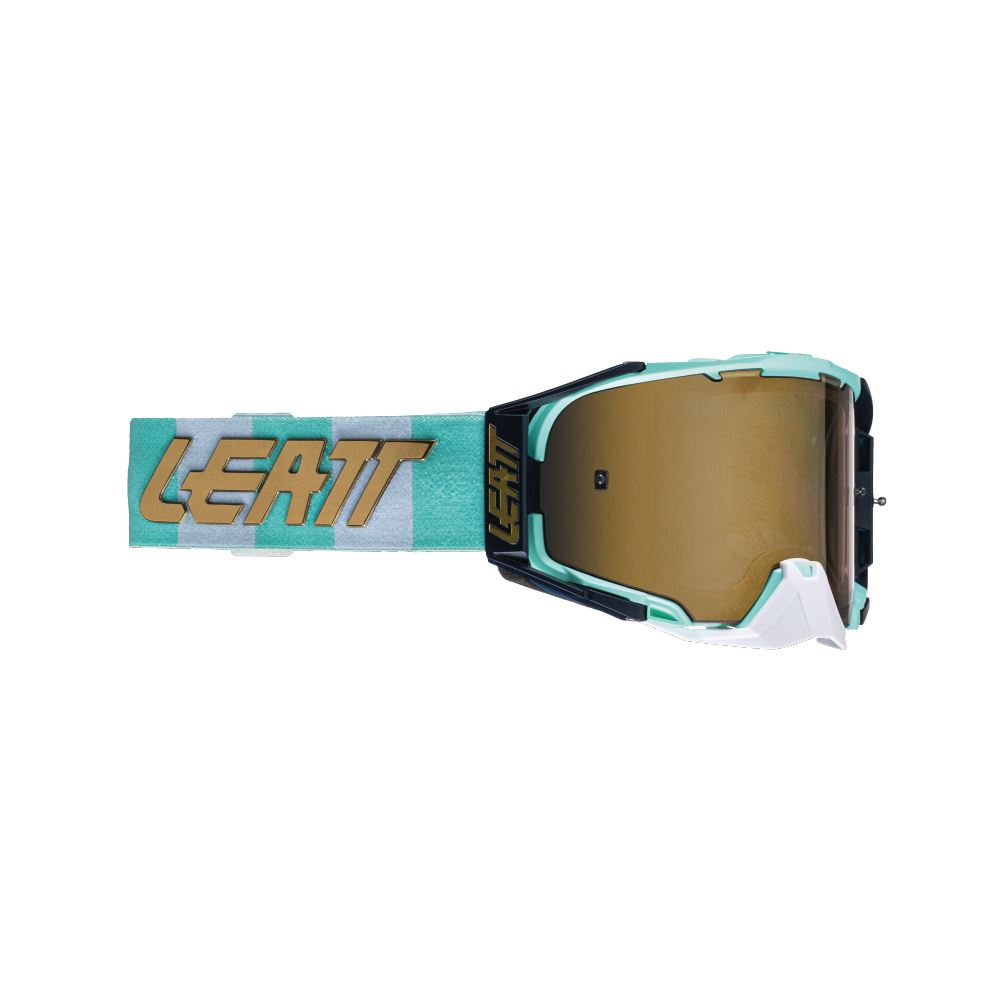 Leatt 2024 Goggles Velocity 6.5 Iriz Ice - Bronze Lens