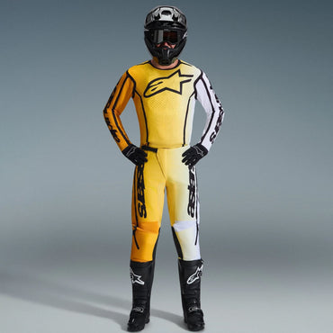 Alpinestars 2026 Fluid Apex Motocross Combo Kit Yellow Black