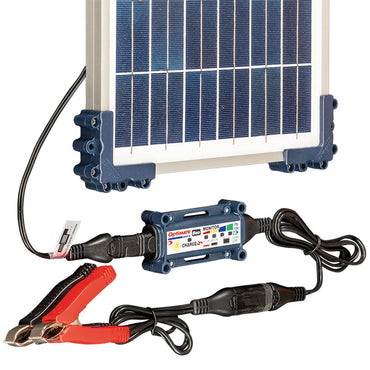 OptiMate Duo Solar Panel 10W Battery Charger Maintainer