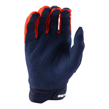 Troy Lee Designs 2024 SE Pro Gloves Solid Navy Orange