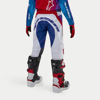 Alpinestars 2024 Racer Pneuma Youth Motocross Pants Blue Mars Red White