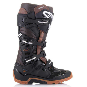 Alpinestars 2024 Tech 7 Enduro Boots Black Dark Brown
