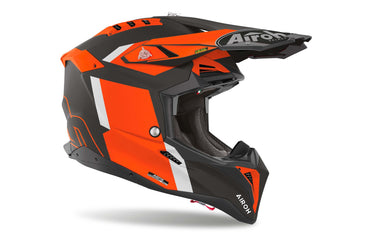 Airoh Helmet 2024 Aviator 3 Glory Orange Matt HPC Carbon