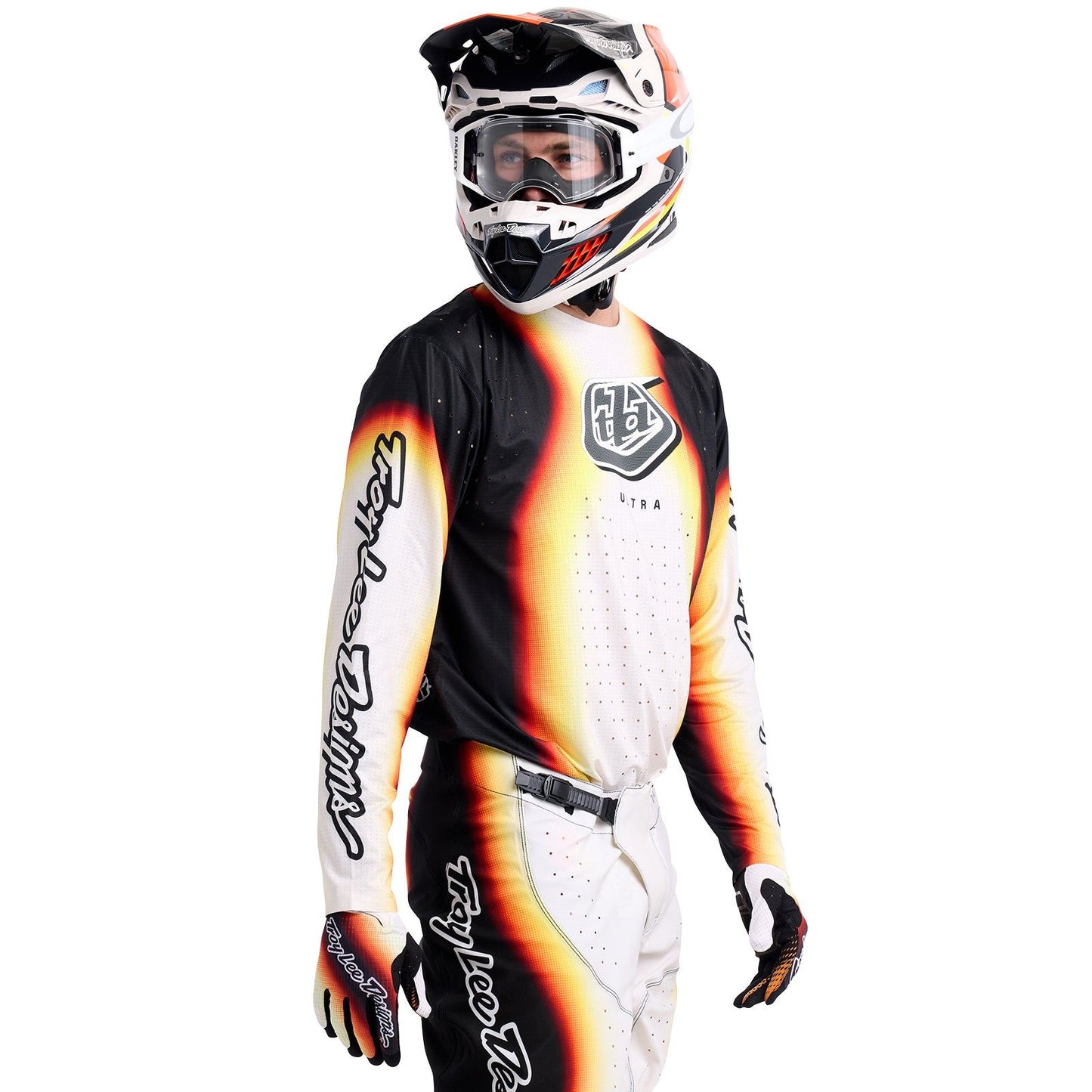 Troy Lee Designs 2025 Motocross SE ULTRA Blurr Jersey Yellow