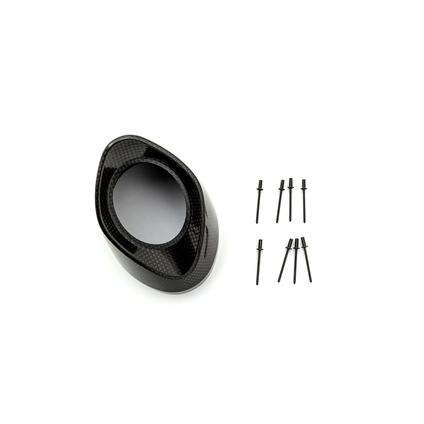 Akrapovic Carbon Fiber Exhaust End Cap For Aprilia SL 900 ABS Shiver 2017-2020