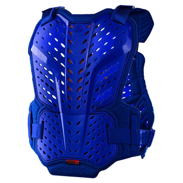 Troy Lee Designs 2025 Youth Rockfight Solid Blue Chest Protector Youth