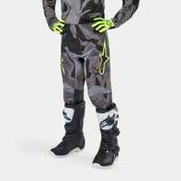 Alpinestars 2024 Racer Tactical Youth Motocross Combo Kit Camo Cast Grey Magnet