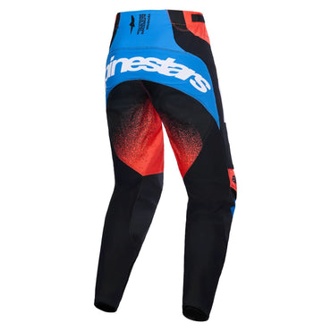 Alpinestars 2026 Techstar Knif Motocross Pants Orange Black Ucla Blue
