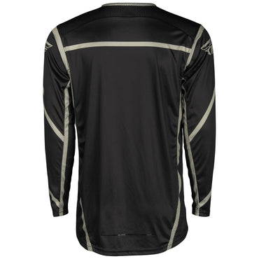 Fly Racing 2025 Lite Motocross Jersey Black Grey