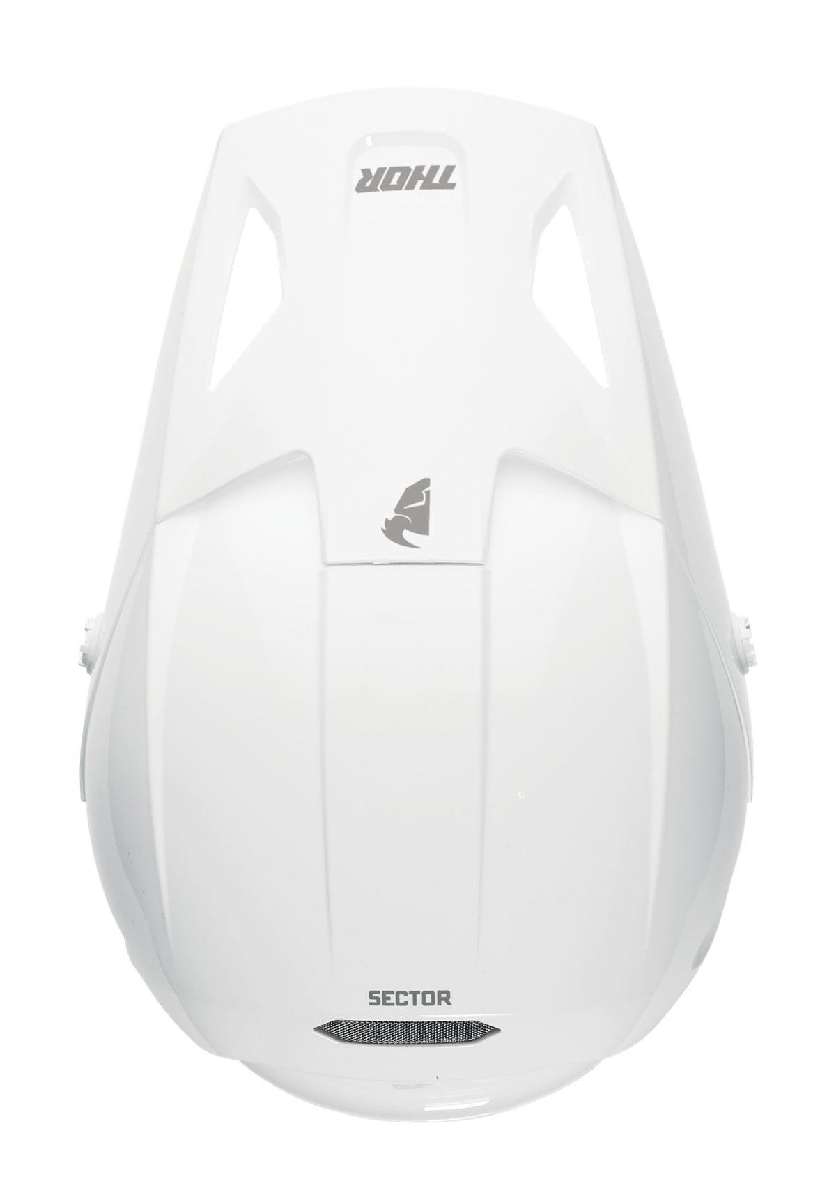 Thor 2025 Motocross Helmet Sector 2 Whiteout Solid White