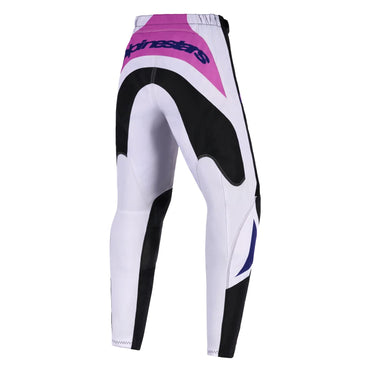 Alpinestars 2026 Youth Fluid Grid Motocross Pants Black Light Grey Purple