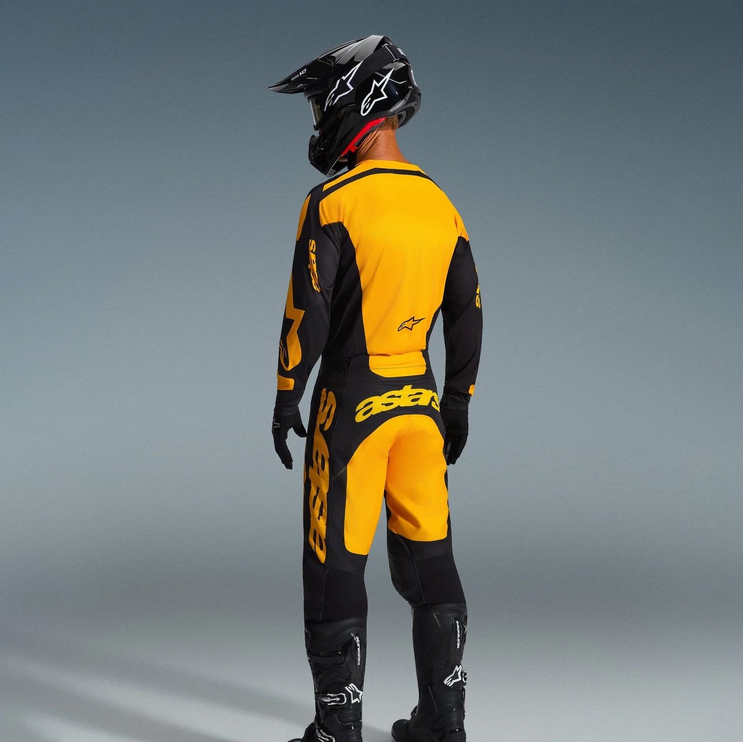 Alpinestars 2026 Racer Riway Motocross Combo Kit Yellow Black