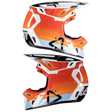 Leatt 2025 Composite Motocross Helmet V25 8.5 Glamis With 5.5 Goggles