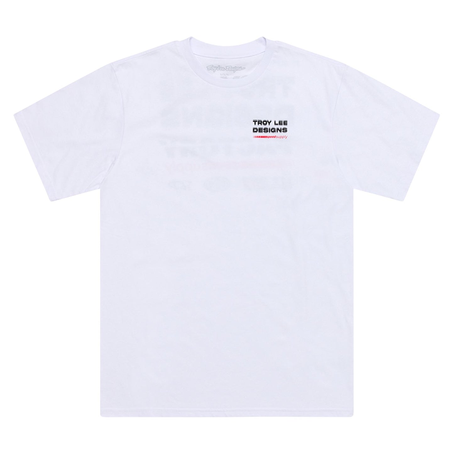 Troy Lee Designs Spring 2025 MX Factory Casual T-Shirt White