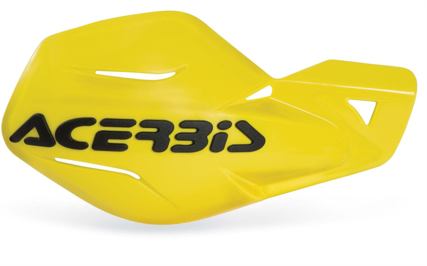 Acerbis Uniko MX Handguards Pair + Kit For Yellow Black Husqvarna WR 125 2T 1992 - 2014