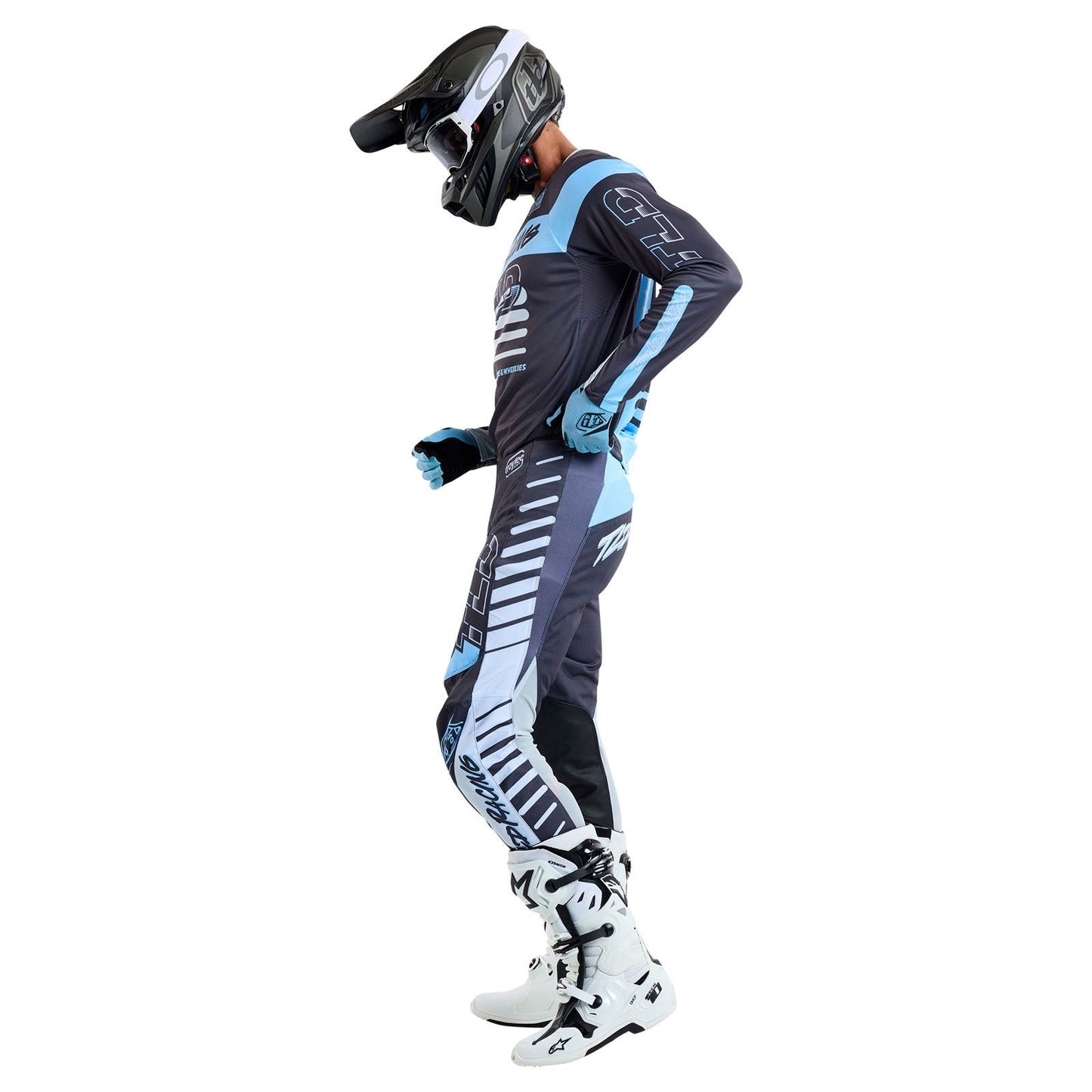 Troy Lee Designs Spring 2025 MX Combo Kit GP PRO Fifty-50 Charcoal Smoke