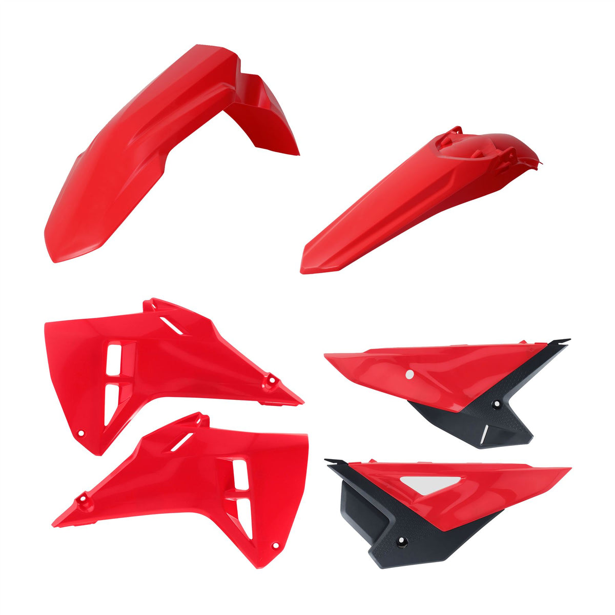 Acerbis Plastic Kit Standard Red Blue 0026548.553