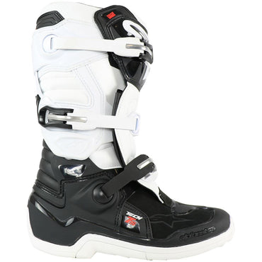 Alpinestars 2026 Tech 7S Youth Motocross Boots Black White