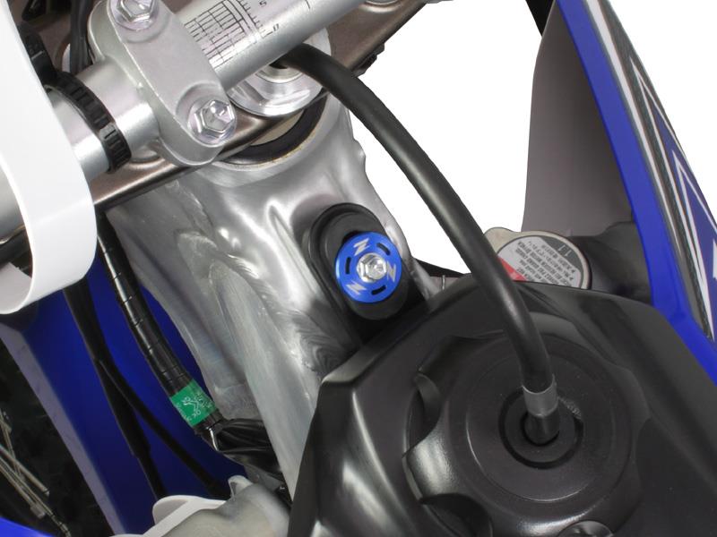 Zeta Racing Tank Hold Washer Kit Blue Honda CR125 R CR 125 R 2000 - 2007