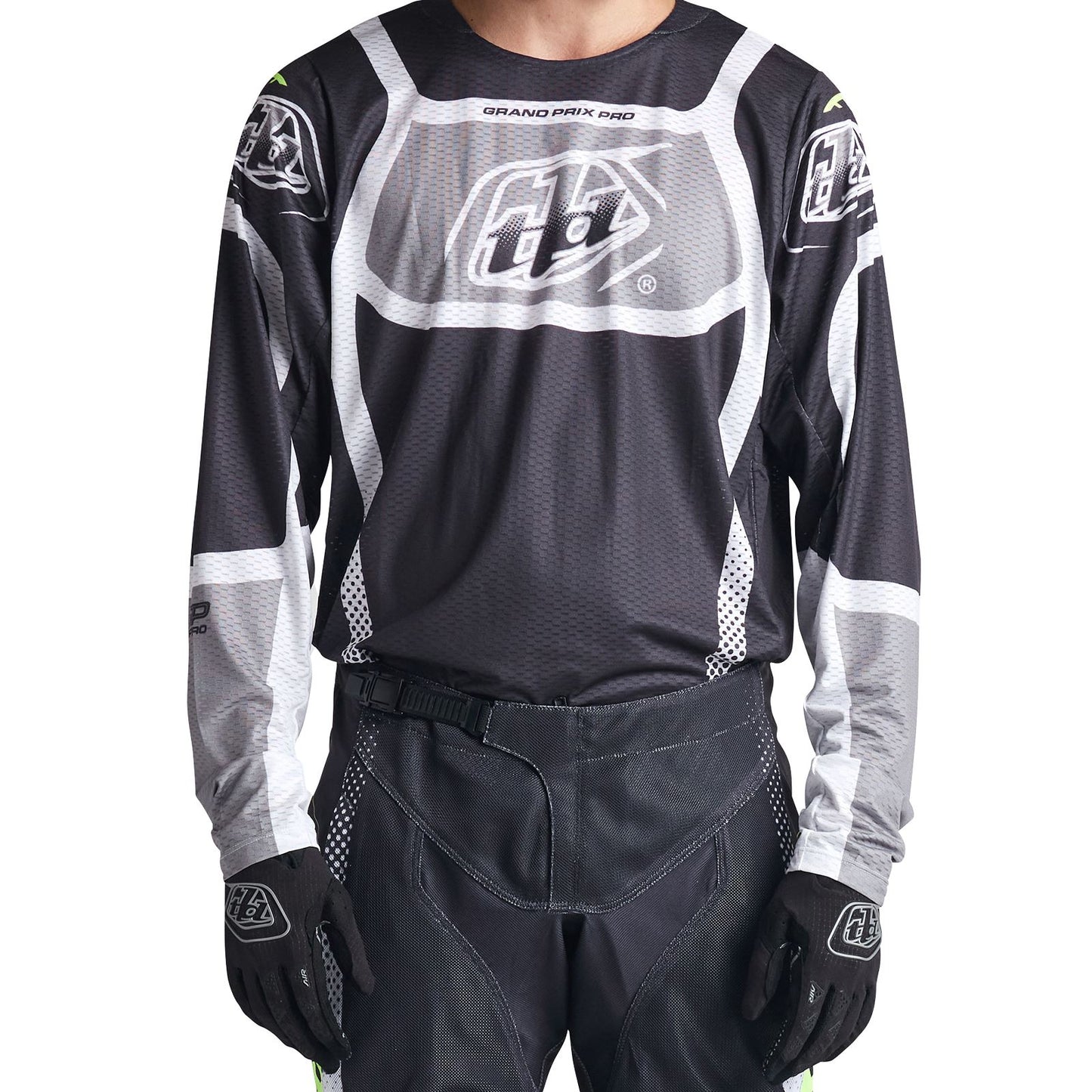 Troy Lee Designs 2025 Motocross Combo Kit GP Pro Air Bands Phantom Grey