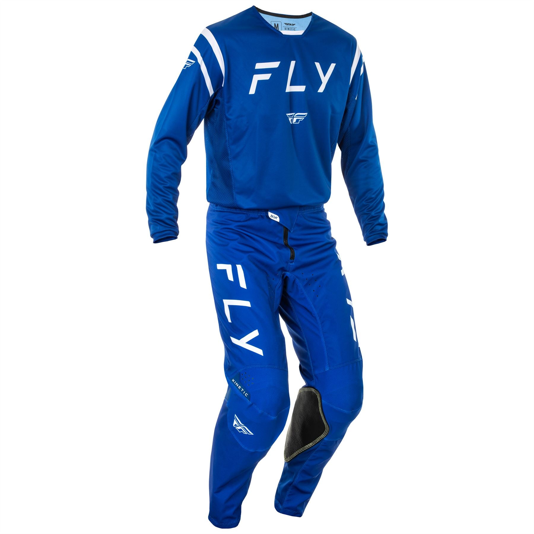 Fly Racing 2025 Motocross Combo Kit Kinetic Center Navy White