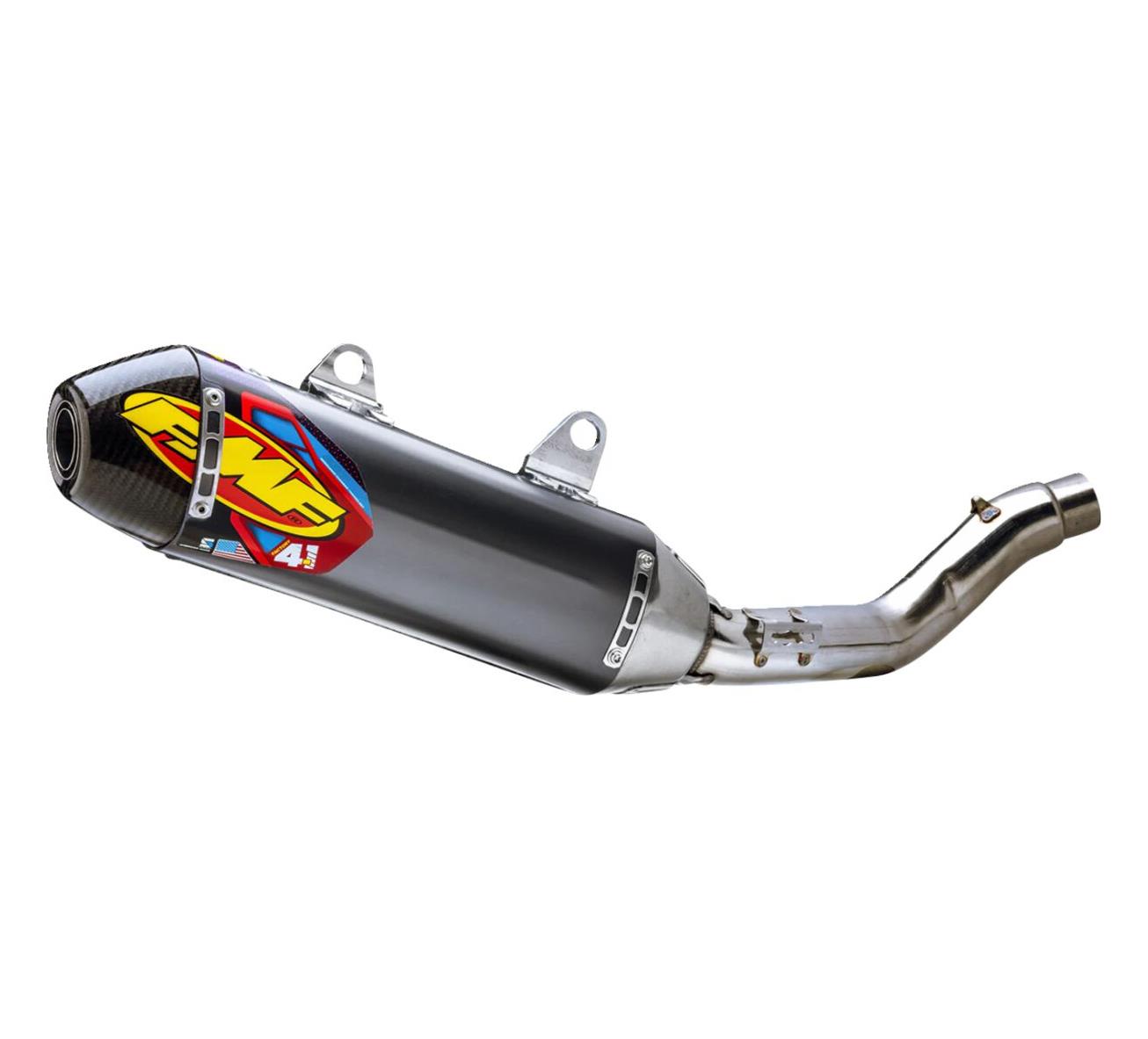 FMF Factory 4.1 RCT Slip-On Carbon End Exhaust Silencer For Husqvarna FE 250 2020-2021