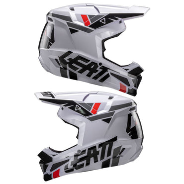 Leatt 2025 Motocross Helmet V25 2.5 White