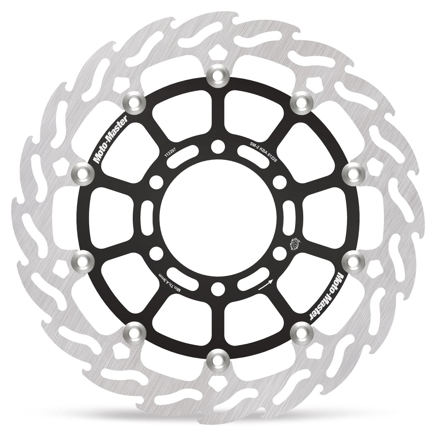 Moto-Master Floating Flame Series 320 mm Front Brake Disc