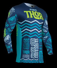 Thor Spring 2024 Motocross Combo Kit Prime Aloha Navy Aqua
