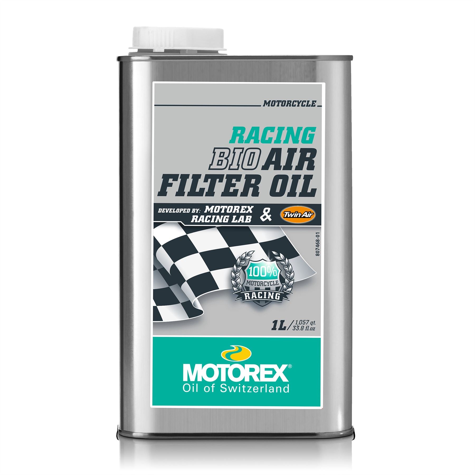 Motorex Racing Bio Power Air Filter Oil Liquid Twinair Green 1L