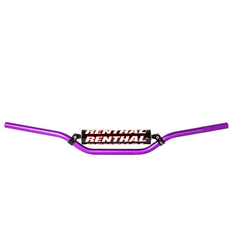 Renthal 7/8 22mm Purple 966 Handlebar Padded For Yamaha YZ 125 1993-2001