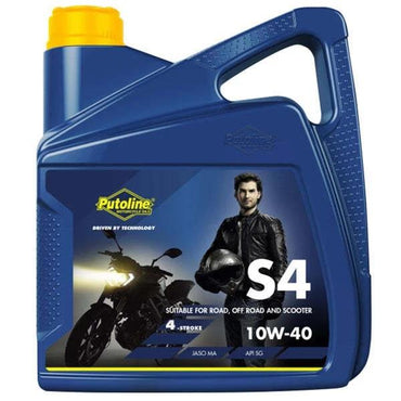Putoline S4 10w40 Mineral Motorcycle Oil 4T 4L
